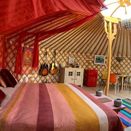 Overnachten In Een Luxe Yurt! Zonnemaire Esterno foto