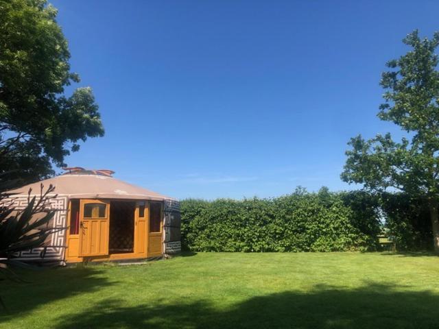 Overnachten In Een Luxe Yurt! Zonnemaire Esterno foto